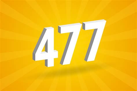 3D Lotto Number: 477 .